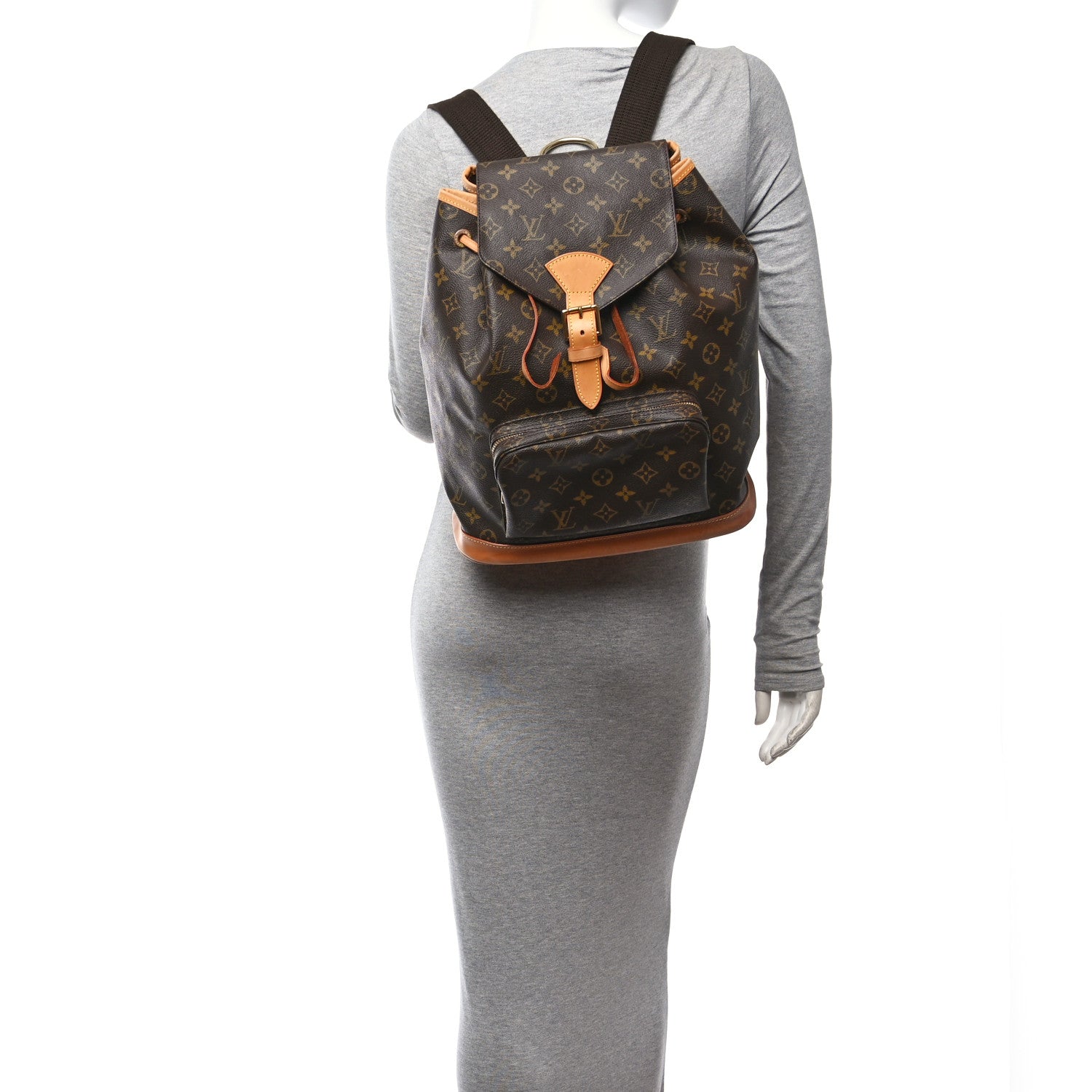 Louis Vuitton Monogram Montsouris GM Backpack 2 of 9