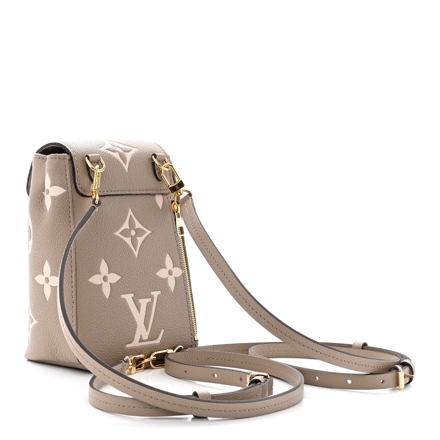 Empreinte Monogram Giant Tiny Backpack Tourterelle Cream