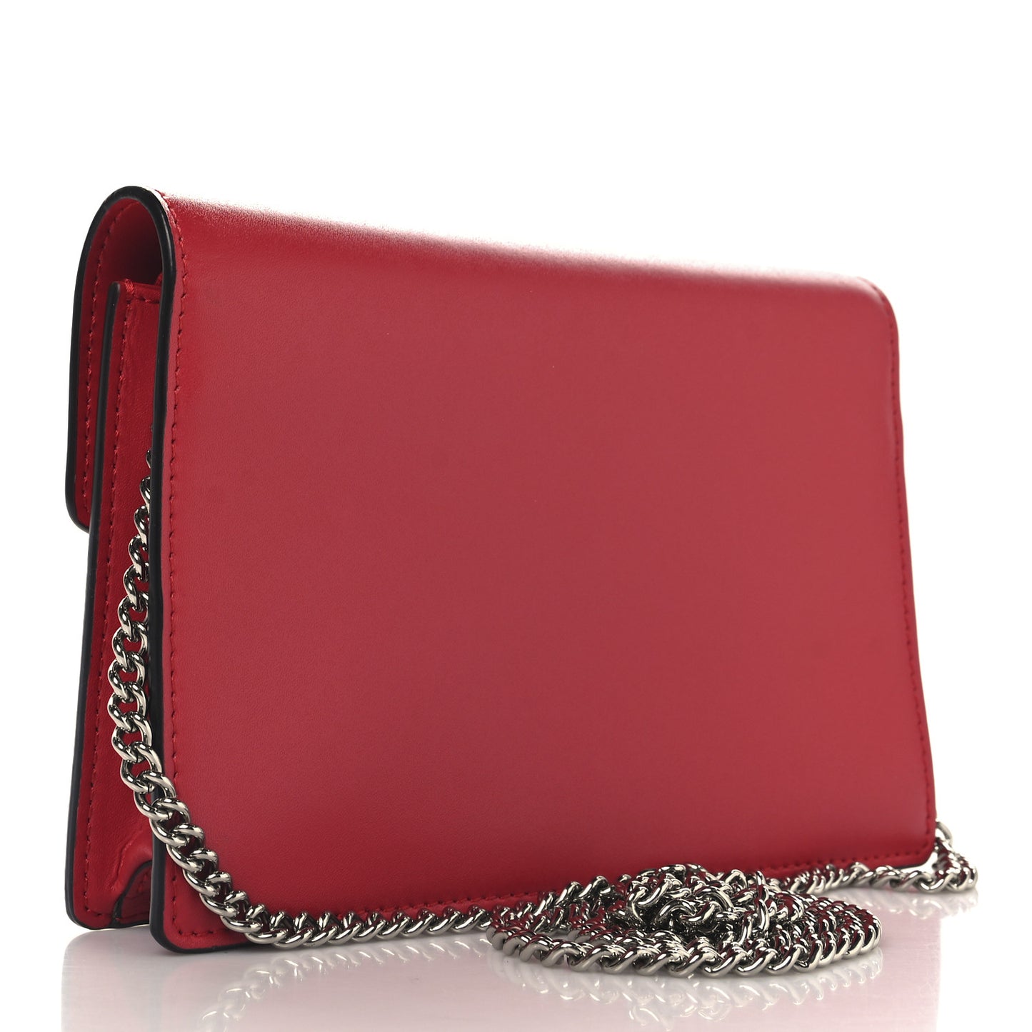 Vitello Liberty Lucido F is Fendi Medium Envelope Wallet on Chain Fragola