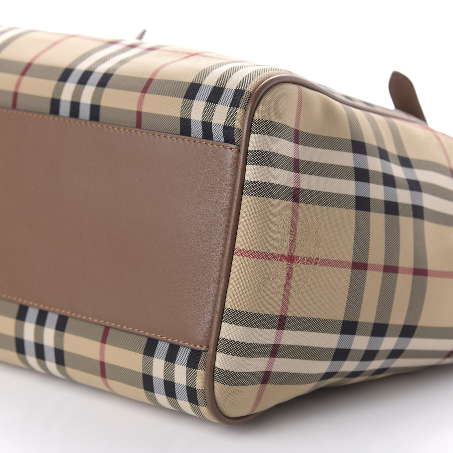 Horseferry Check Diaper Bag Tote Tan