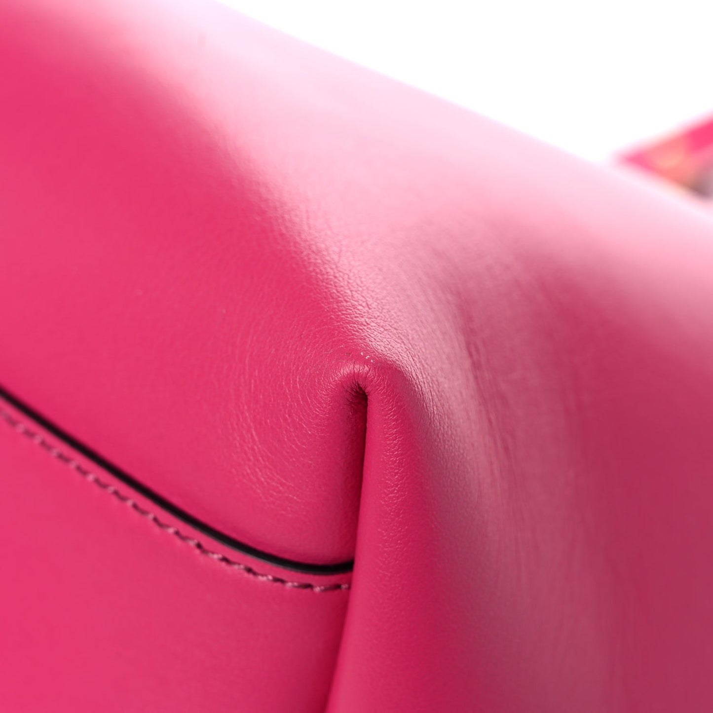 Calfskin Palazzo Tote Pink