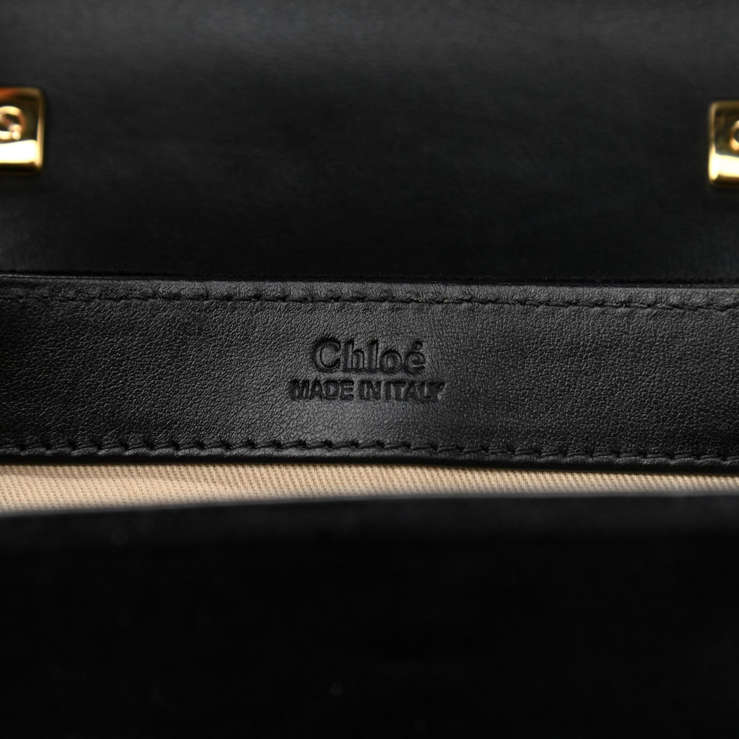 Velvet Crystal Mini C Double Carry Black