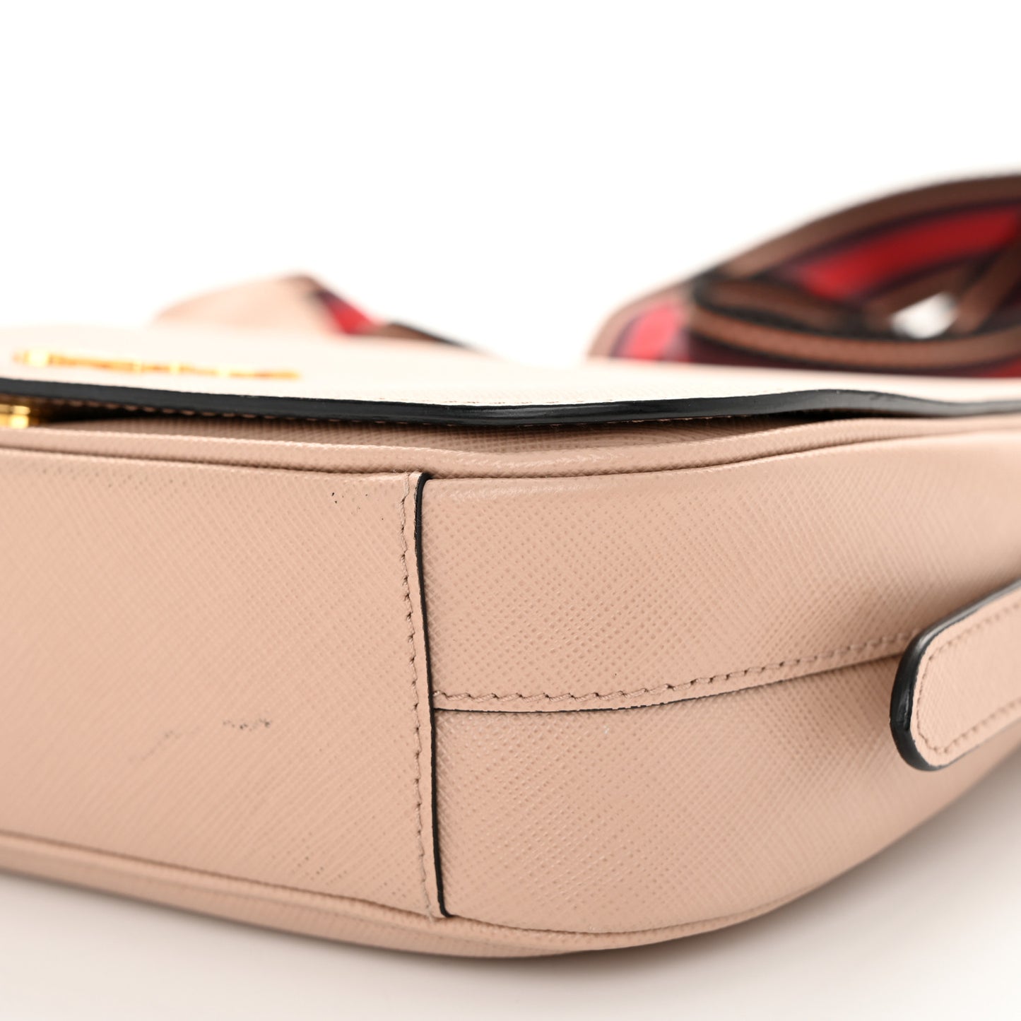 Saffiano Flap Crossbody Cammeo