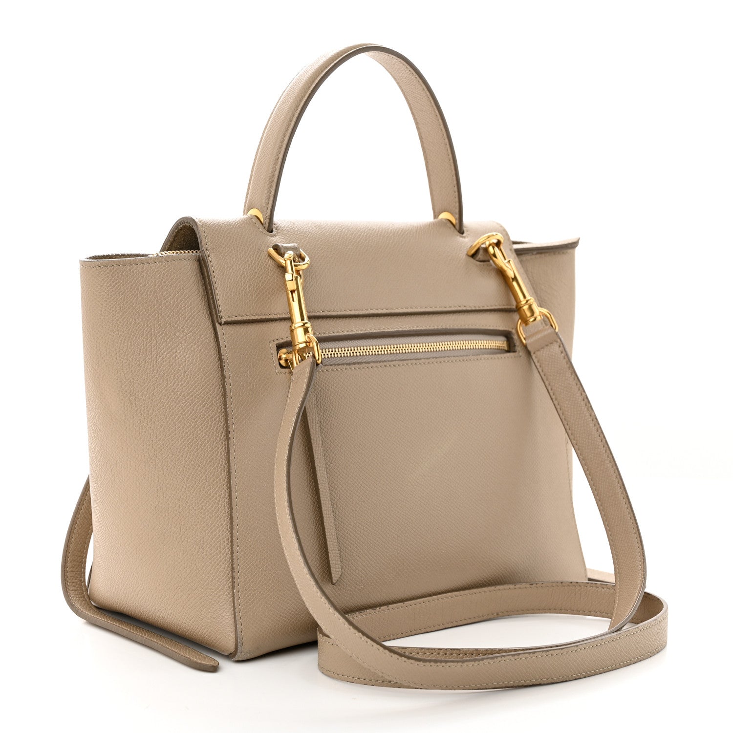 Celine Grained Calfskin Micro Belt Bag Light Taupe 3 of 16