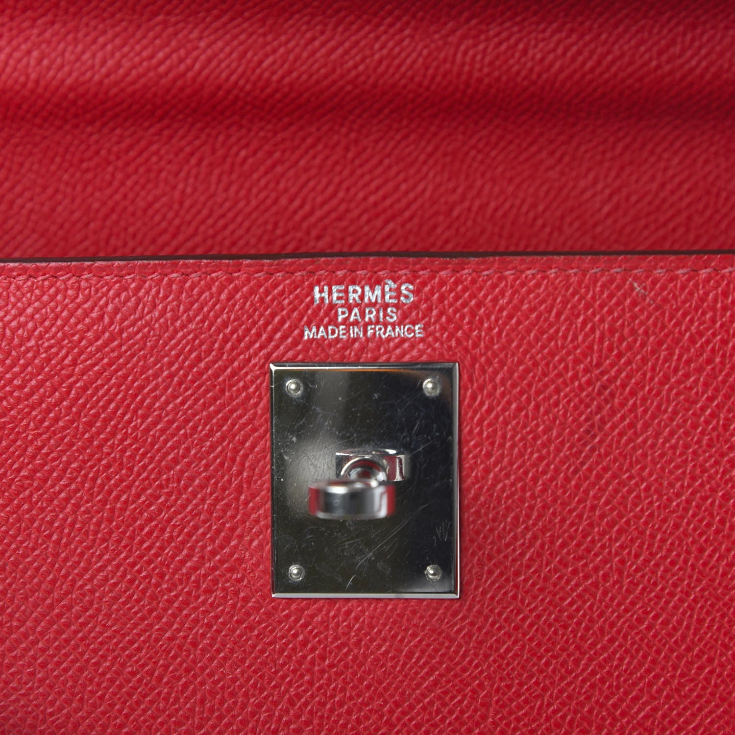 Hermes Epsom Kelly Sellier 32 Bougainvillea 10 of 12