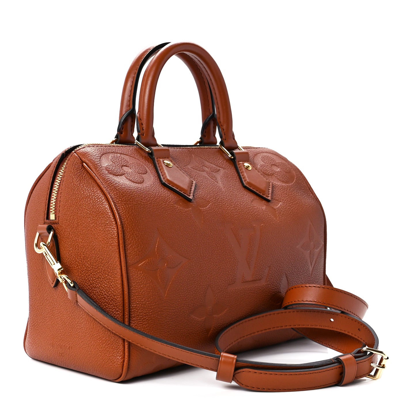 Empreinte Monogram Giant Speedy Bandouliere 25 Cognac