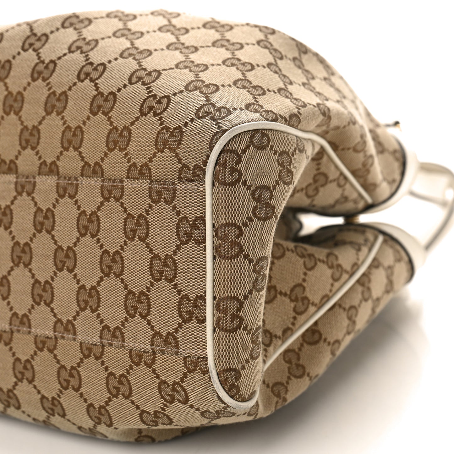 Monogram Shoulder Bag White