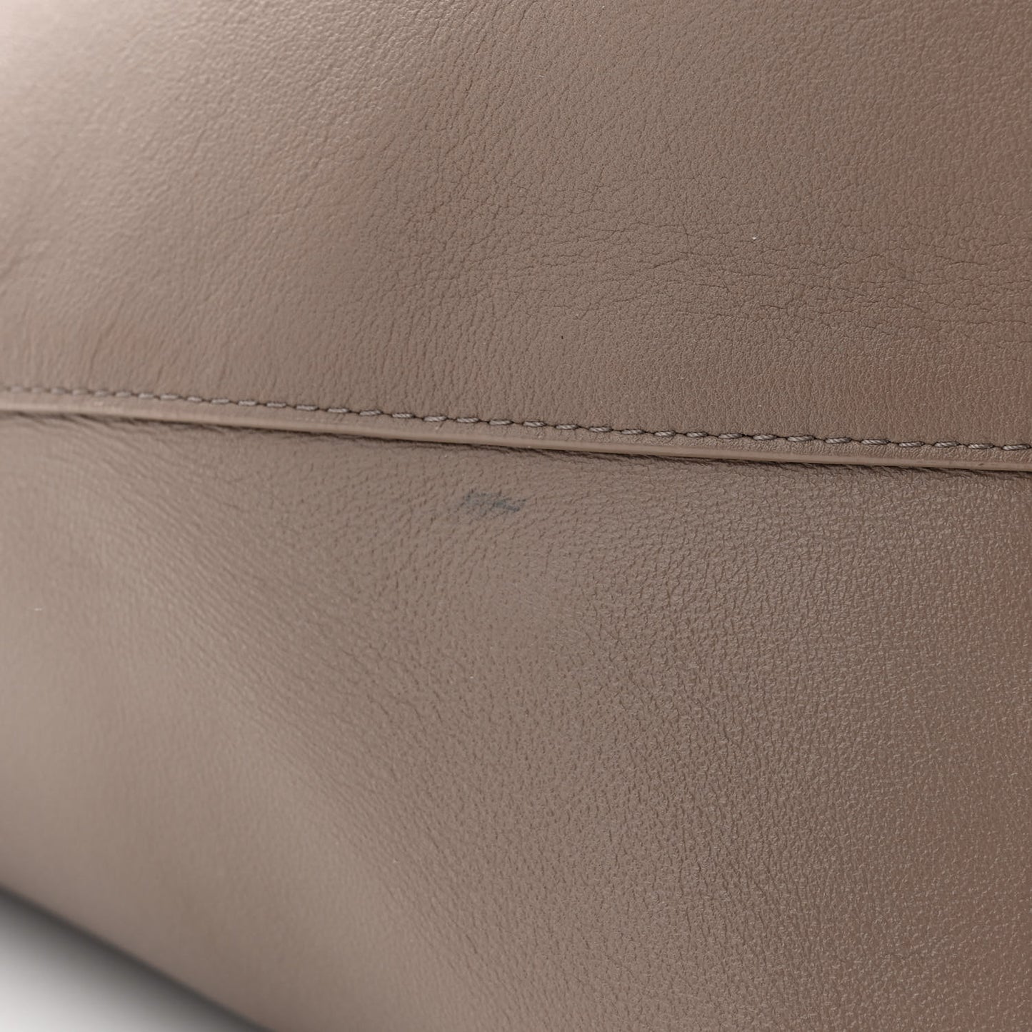 Grained Calfskin Large N/S Park Tote French Grey