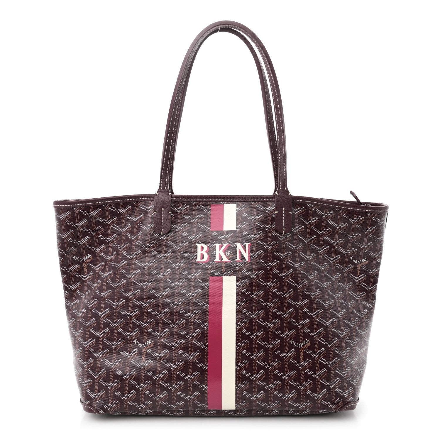 Goyard Goyardine Artois PM Burgundy 1645317 – FASHIONPHILE