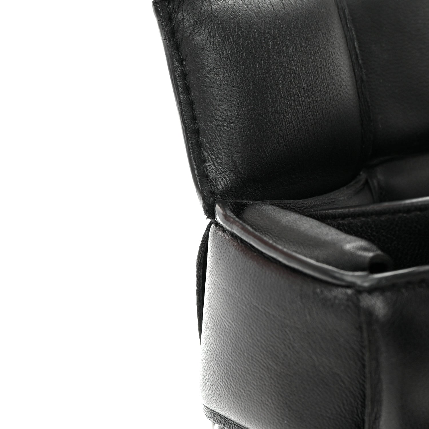 Bottega Veneta Nappa Maxi Intreccio Padded Cassette Crossbody Bag Black 13 of 20