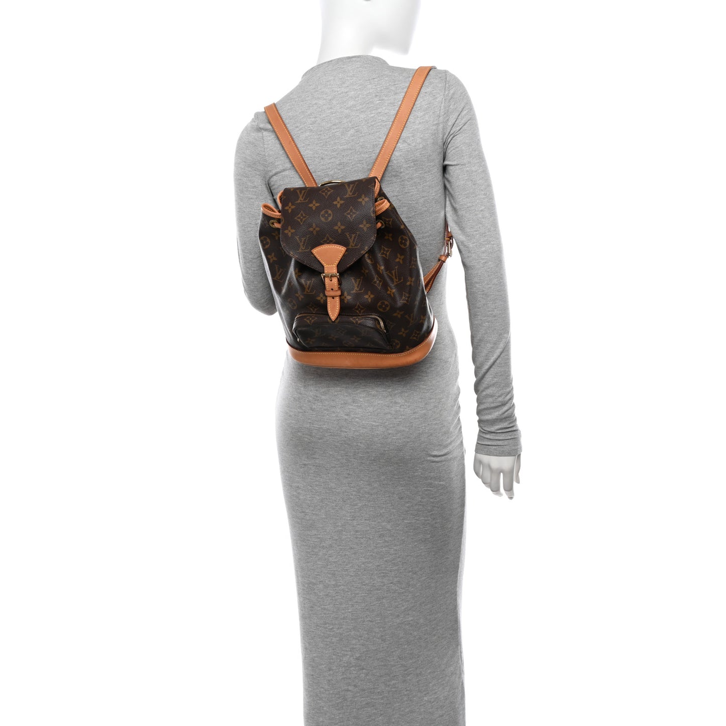 LOUIS VUITTON Monogram Montsouris MM Backpack