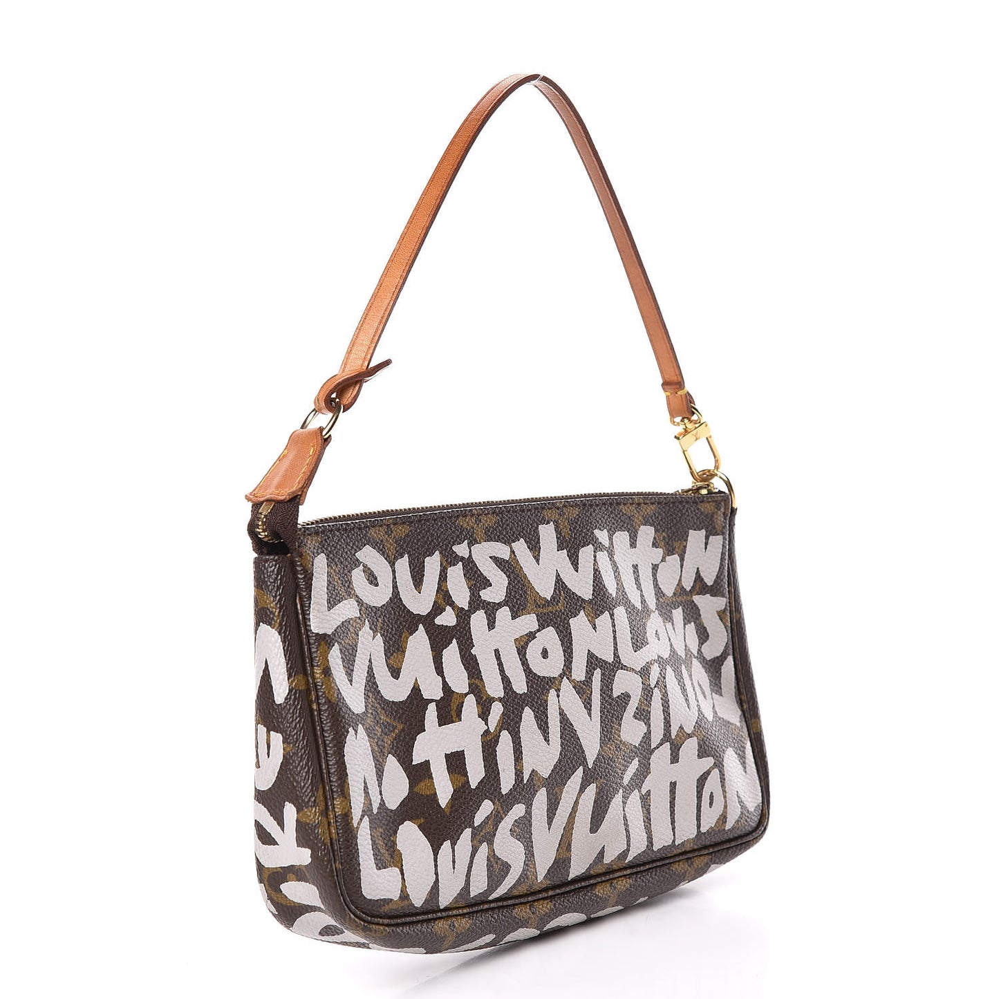 Monogram Graffiti Pochette Accessories Silver