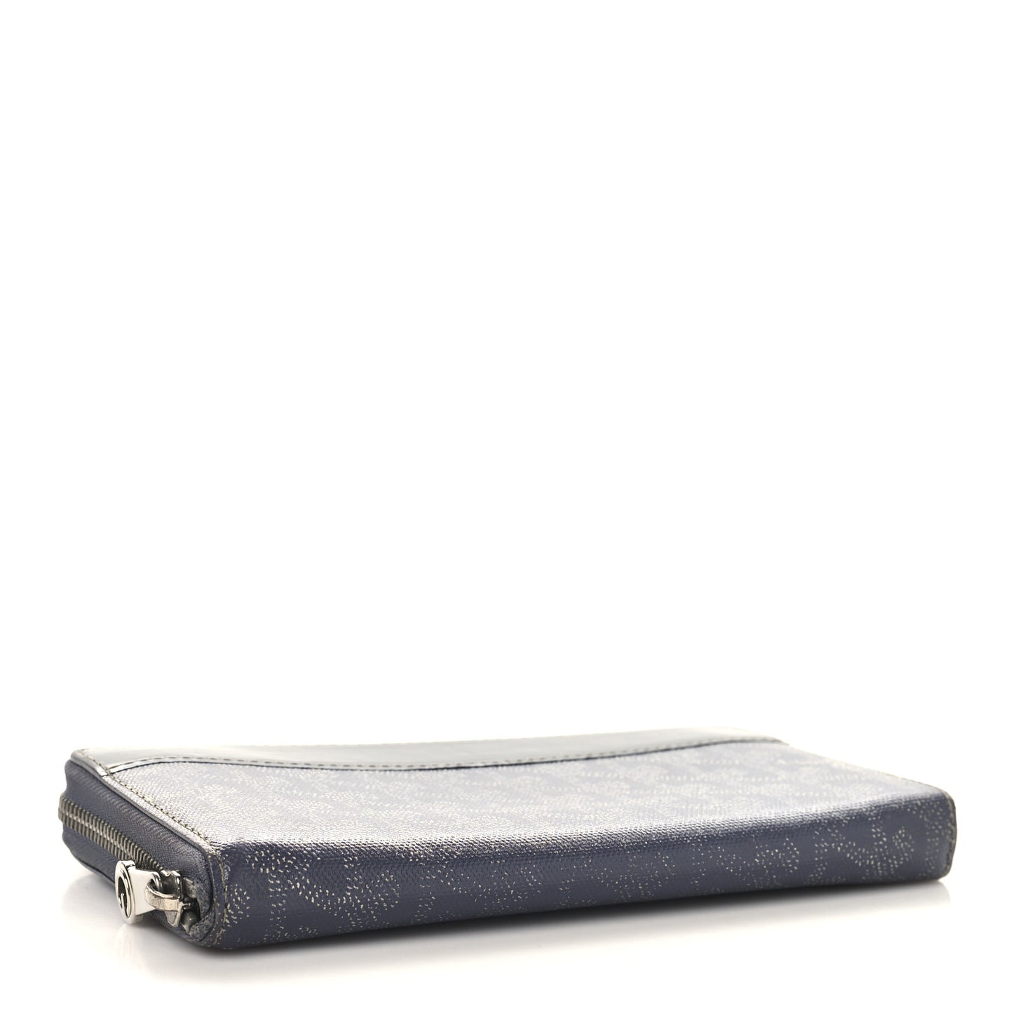 Goyardine Matignon Zip Around GM Wallet Grey