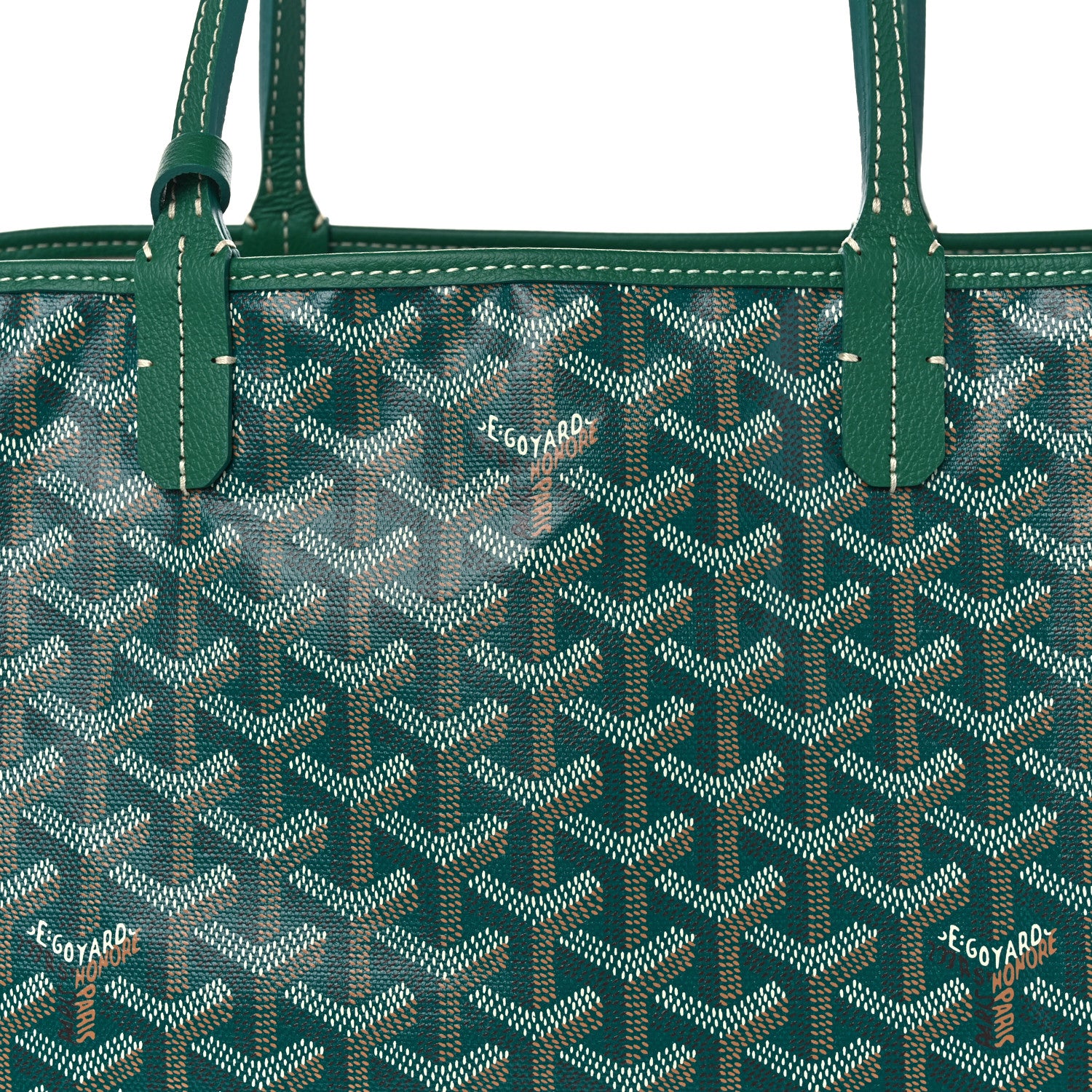 Goyard Goyardine Saint Louis PM Green 9 of 11