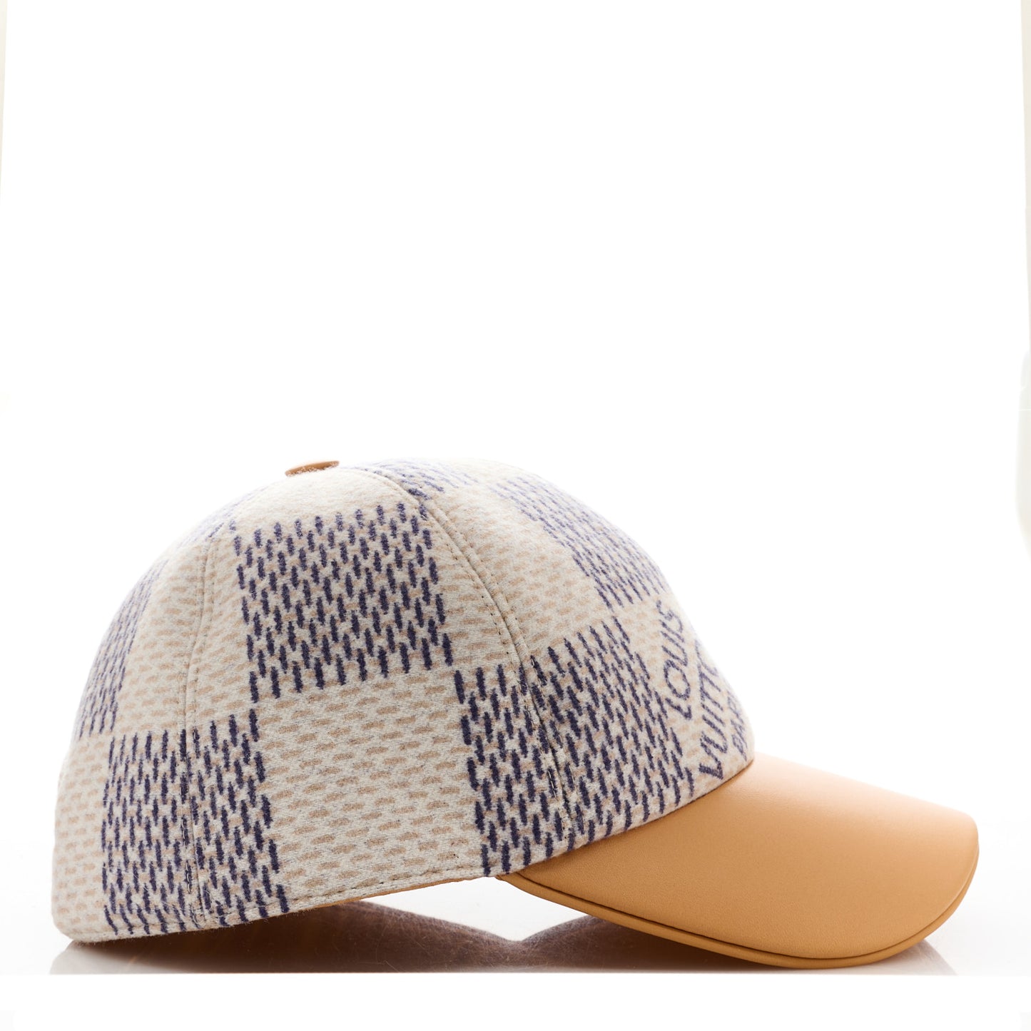 Cotton Lambskin Damier Azur Cap L