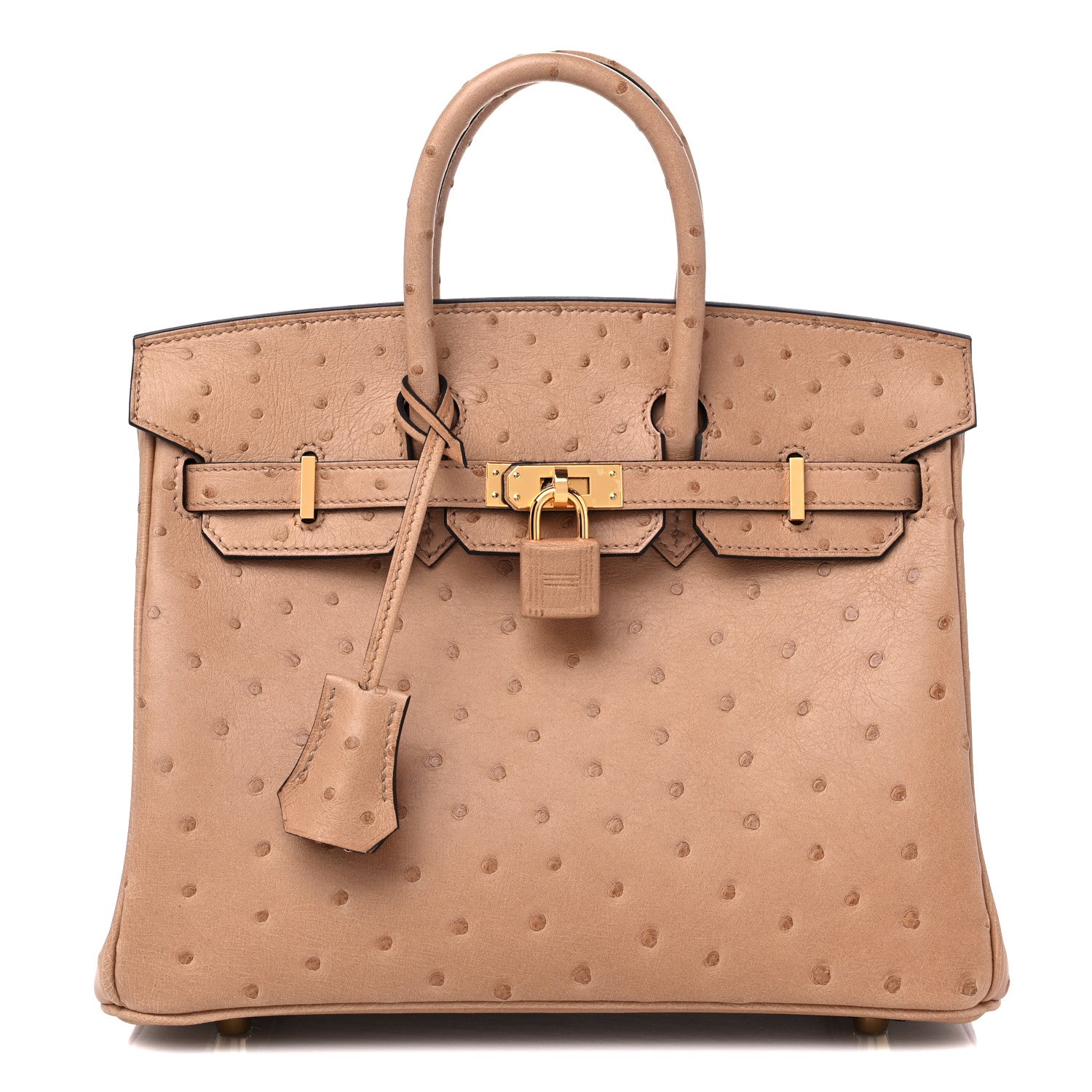 Hermes Ostrich Birkin 25 Chai 1 of 9