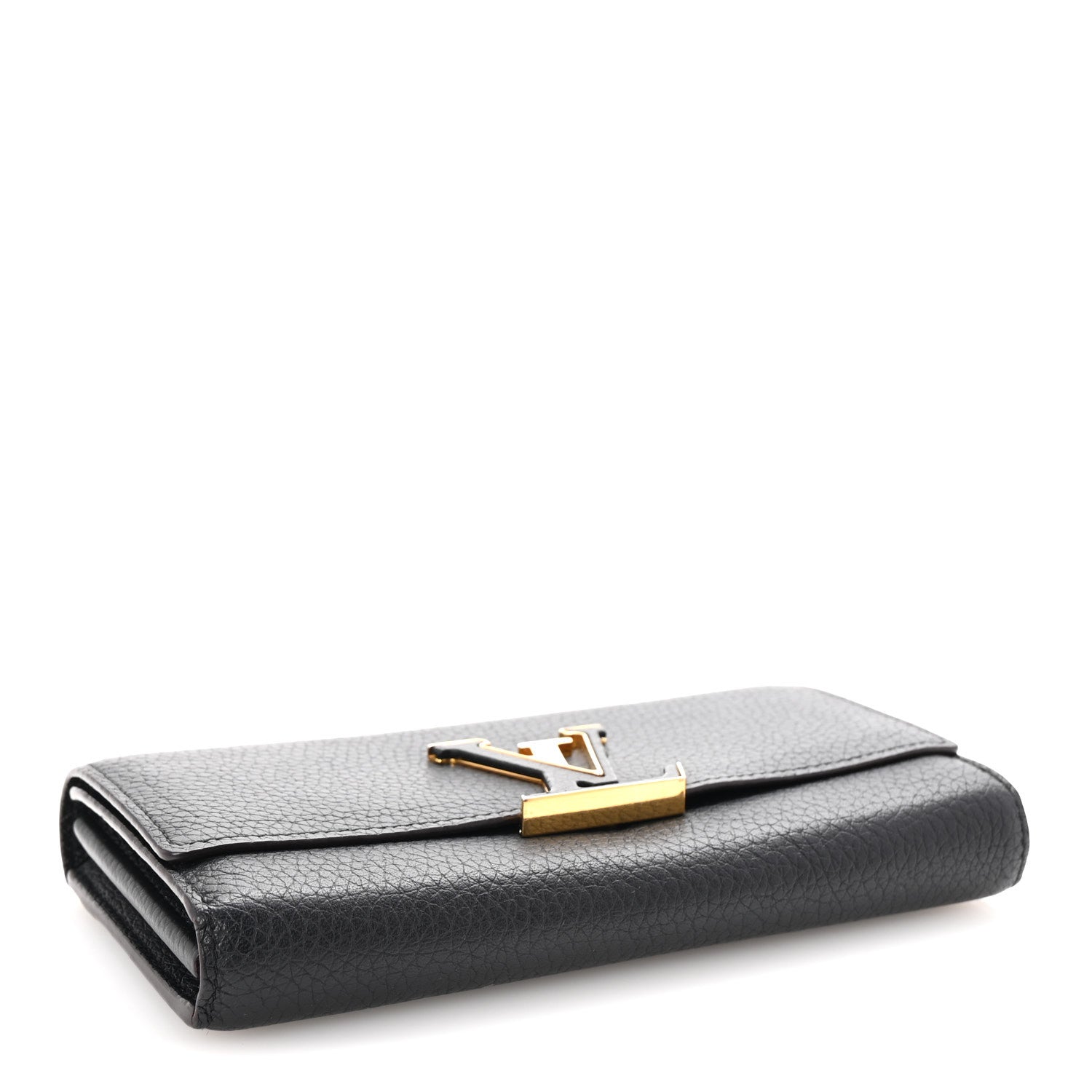 Louis Vuitton Taurillon Capucines Wallet Black 4 of 7