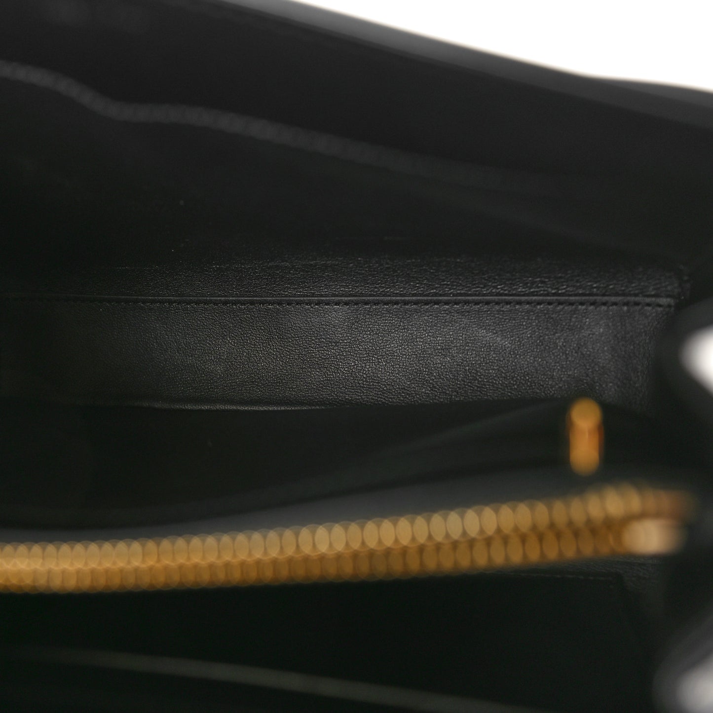 Satinated Calfskin Small 16 Top Handle Bag Black