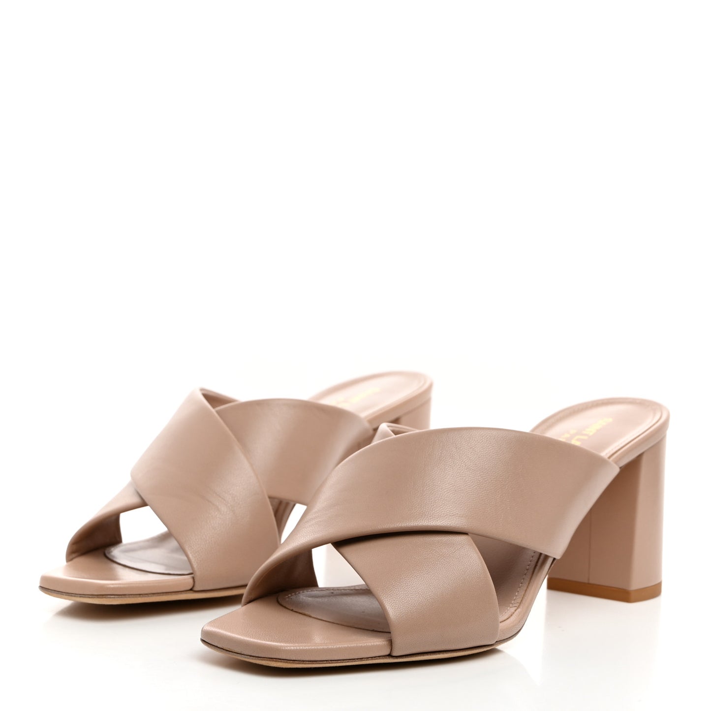 Calfskin LouLou 70 Mules 39 Nude