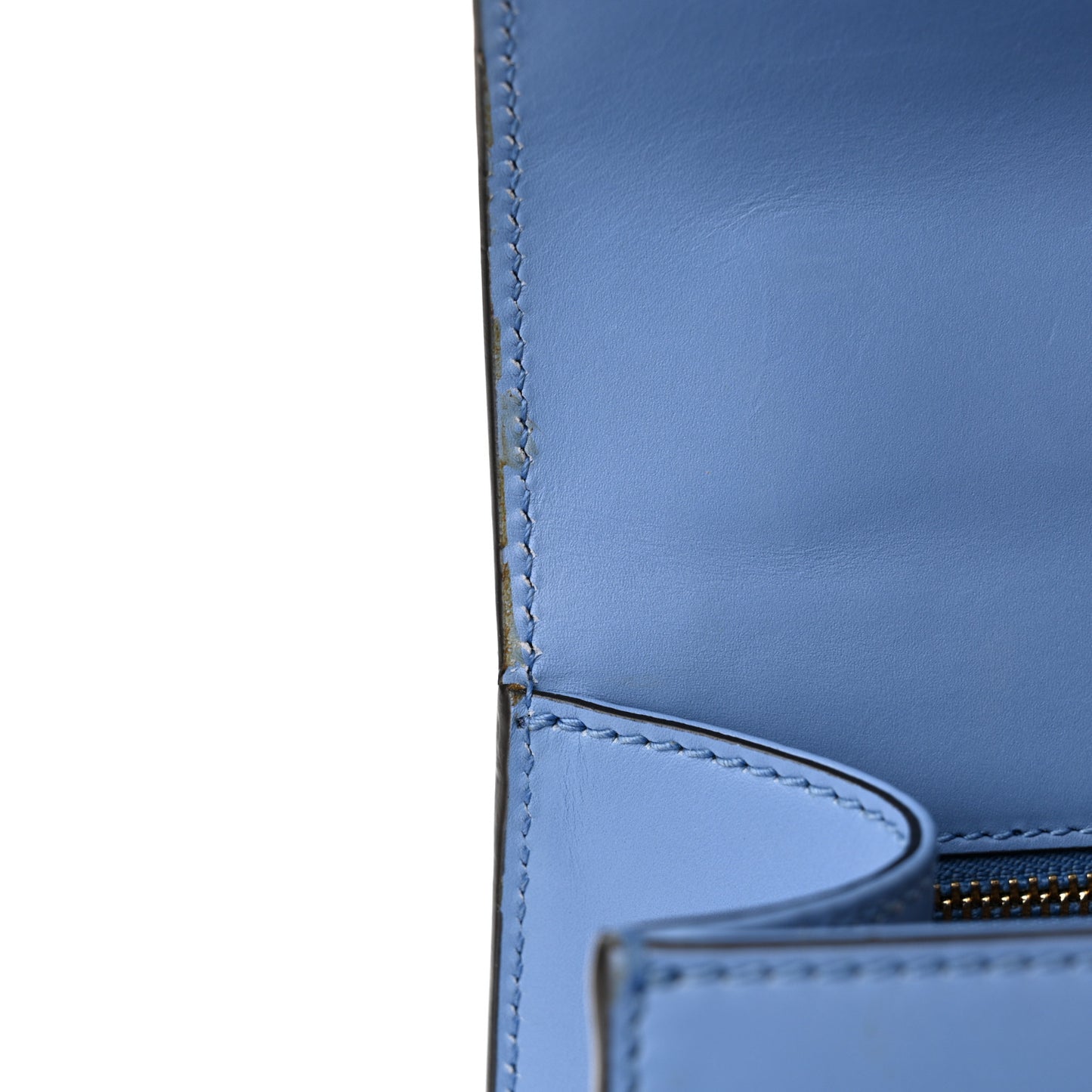 Calfskin Small Sylvie Shoulder Bag Clear Sky Blue