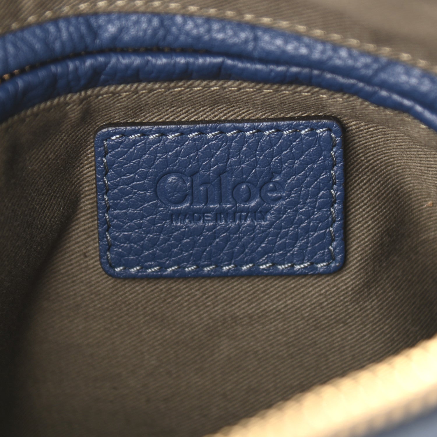 Chloe Calfskin Small Marcie Satchel Deep Ocean 6 of 10