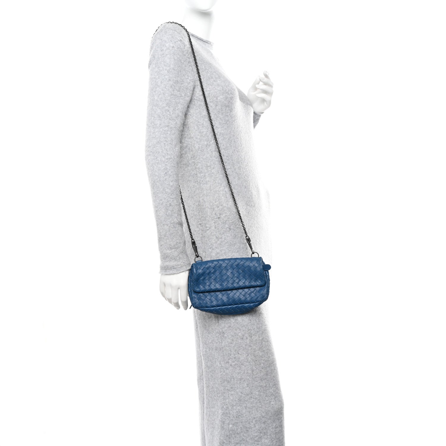 Bottega Veneta Nappa Intrecciato Small Chain Crossbody Empire 2 of 11