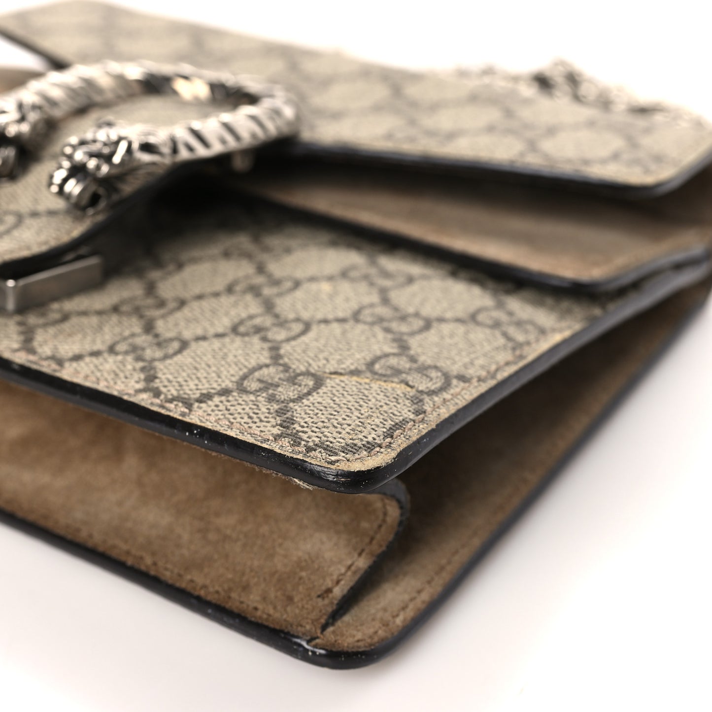 GG Supreme Monogram Mini Dionysus Shoulder Bag Taupe