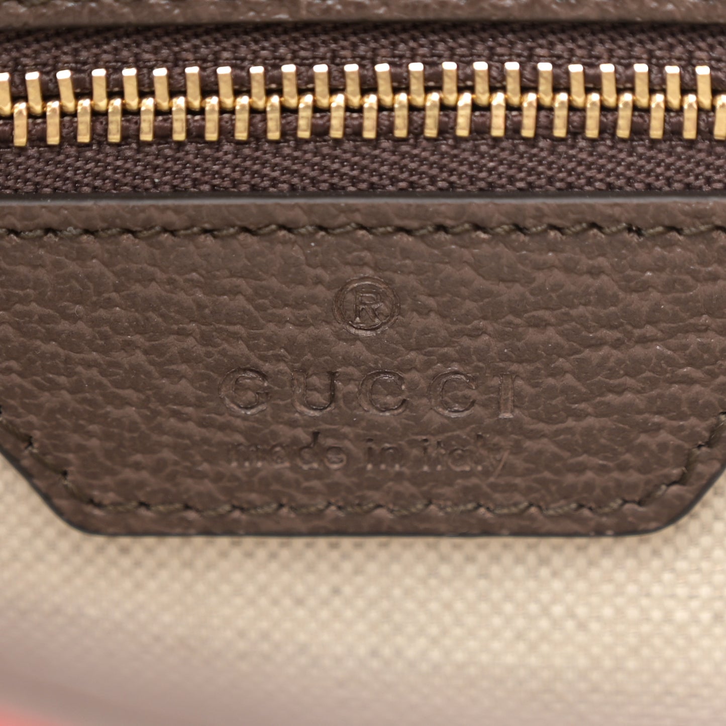 GG Supreme Monogram Web Geometric Small Jackie 1961 Beige Multicolor Brown Sugar