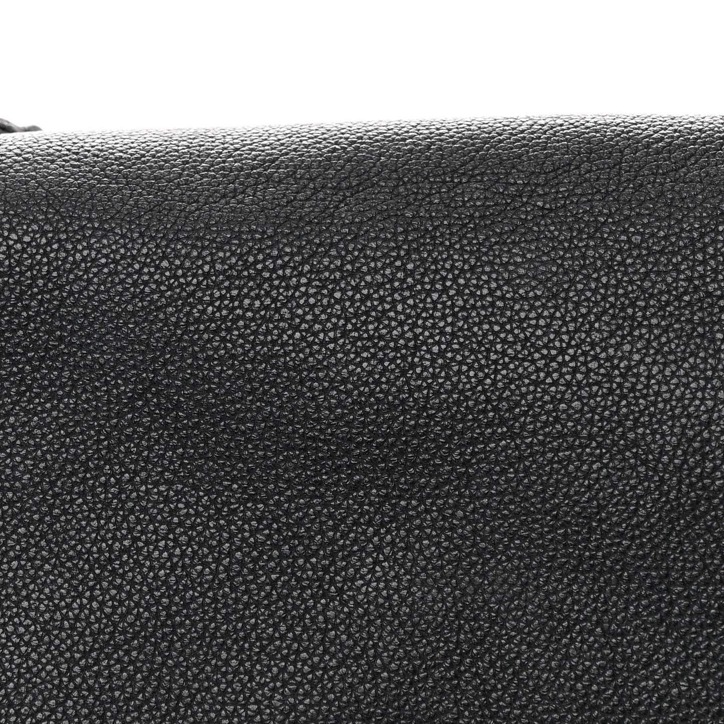 Grained Calfskin Medium Jennifer Crossbody Bag Black