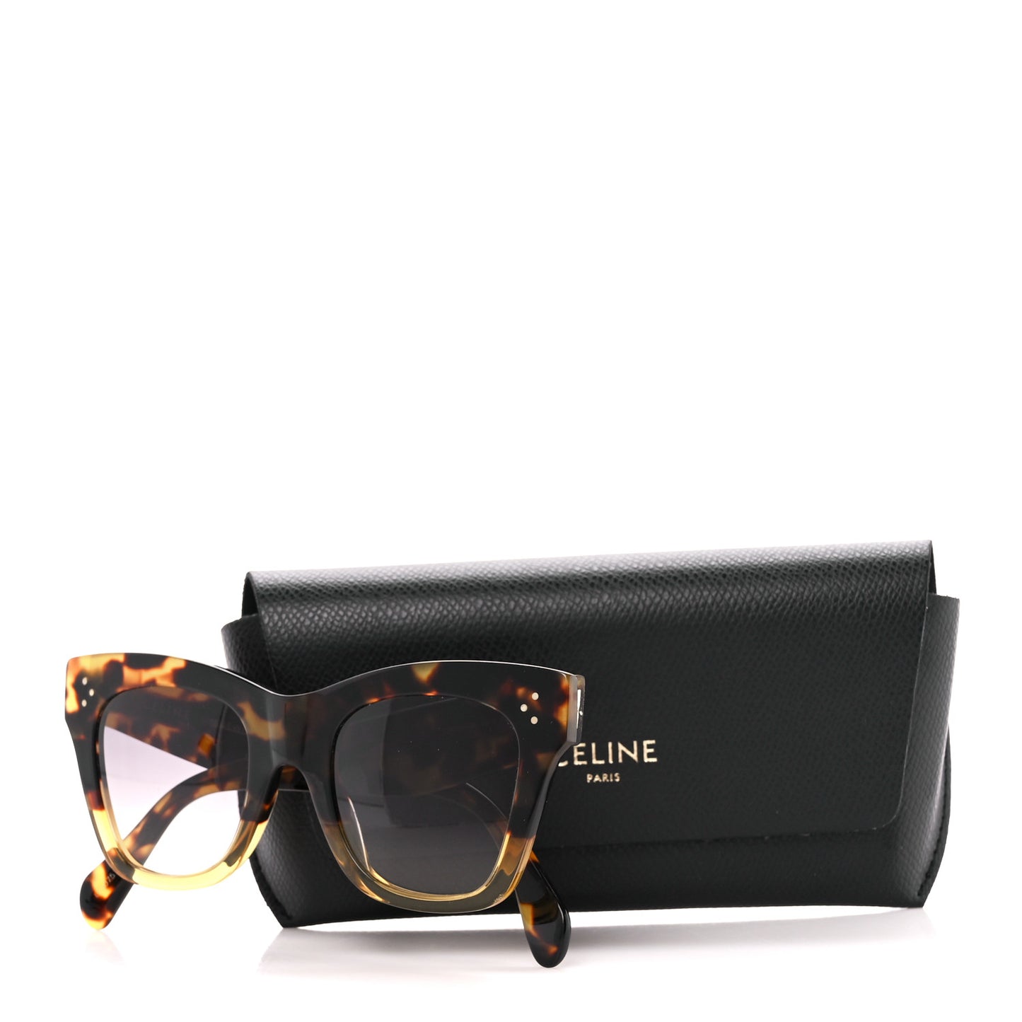 Acetate Cat Eye Sunglasses CL40004I Havana Honey