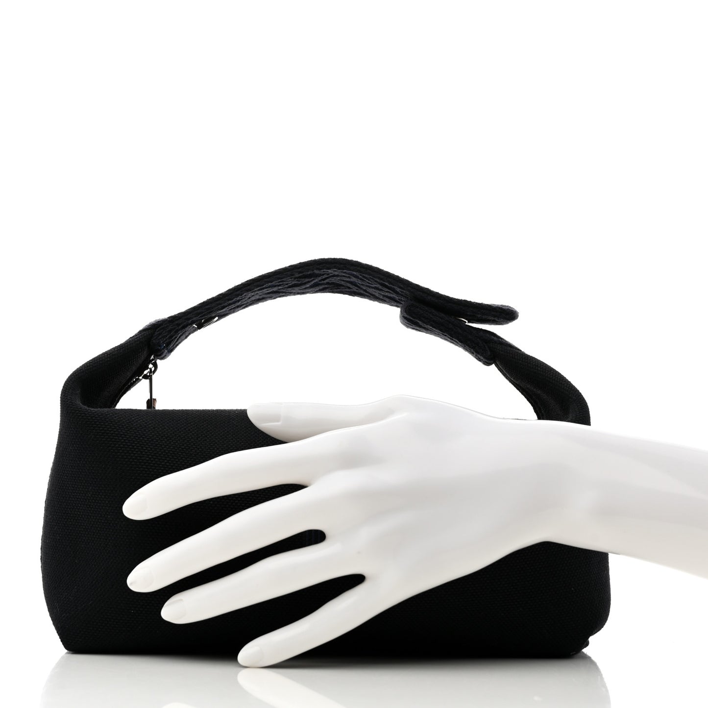 Canvas Small Bride-A-Brac Pouch Black Bleu Nuit