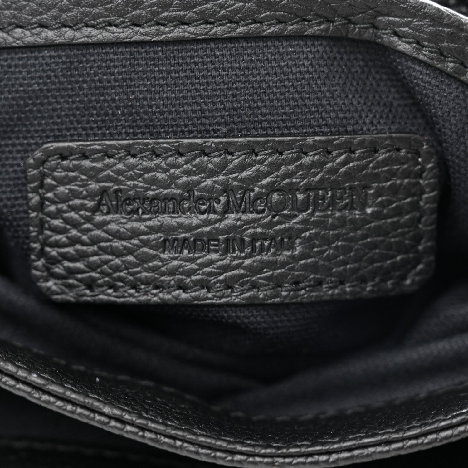 Alexander McQueen Calfskin Small Twin Skull Chain Crossbody Black 6 of 10