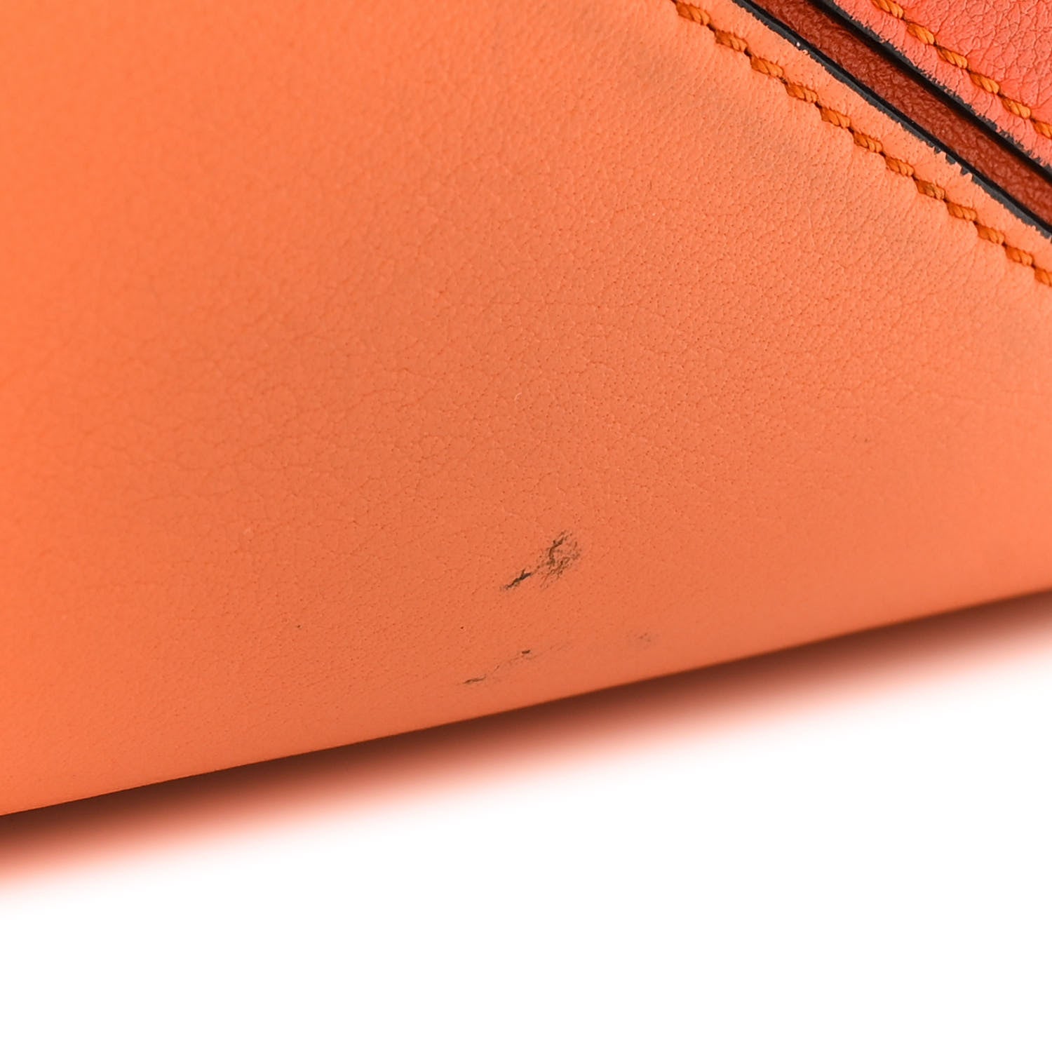 Loewe Calfskin Medium Puzzle Bag Spice Orange Pumpkin 16 of 19