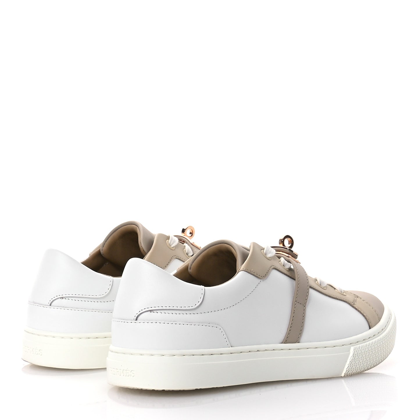 Calfskin Day Sneakers 38 Multicolor White