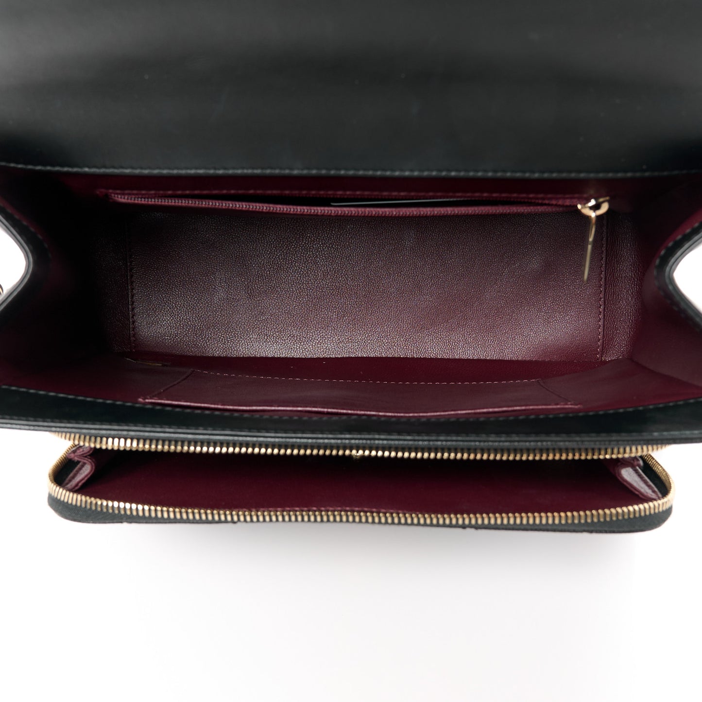 Caviar Quilted Large Business Affinity Flap Black