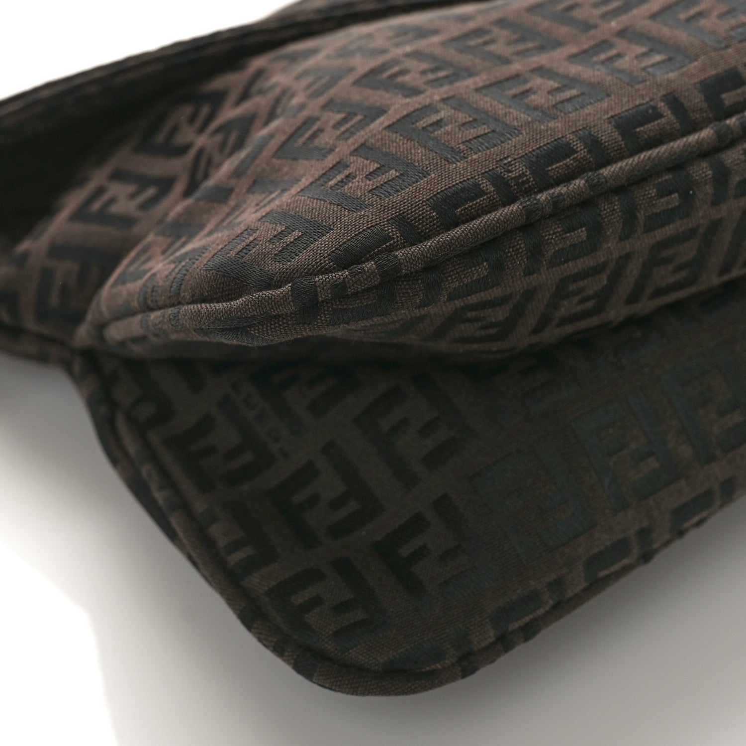 Fendi Zucchino Baguette Black 7 of 9