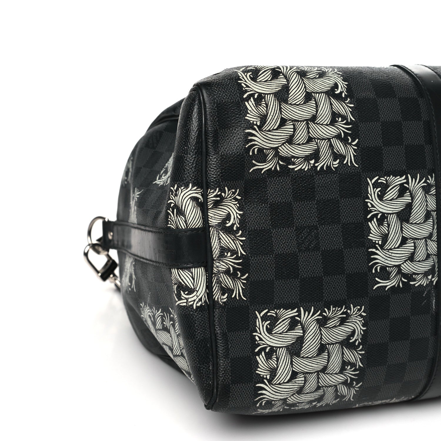Louis Vuitton Damier Graphite Nemeth Keepall Bandouliere 45 7 of 12