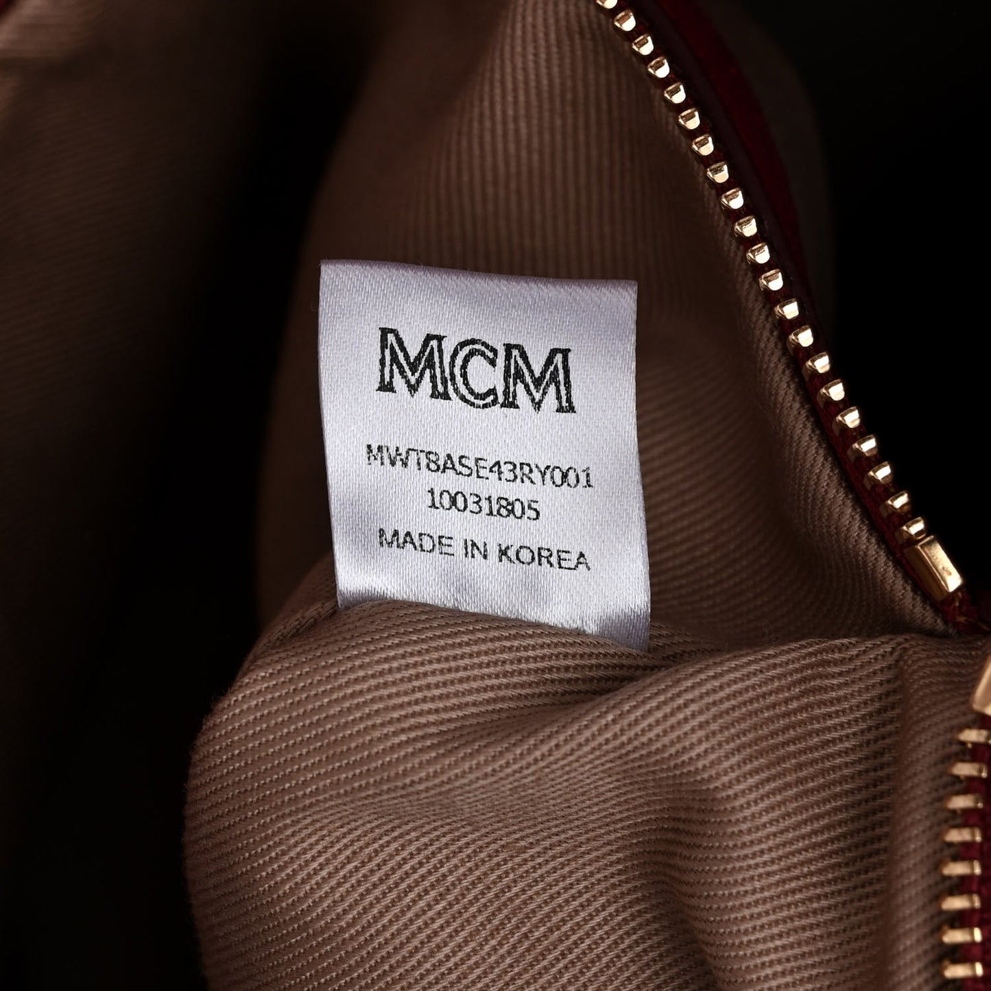 Calfskin Ottomar Monogram Large Essential Tote Red