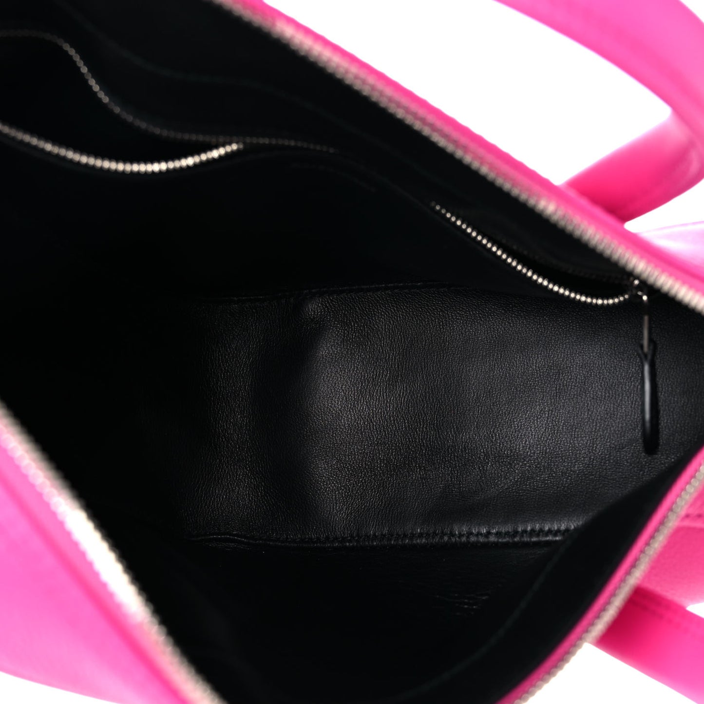 Calfskin XS Triangle Duffle Acid Pink