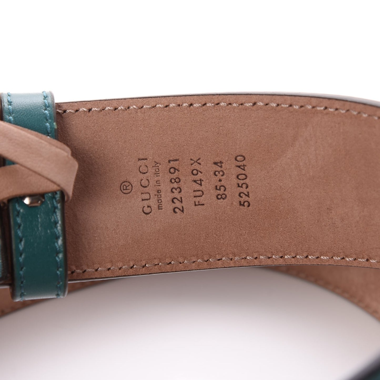 Imprime Monogram Interlocking G Belt 85 34 Verdant