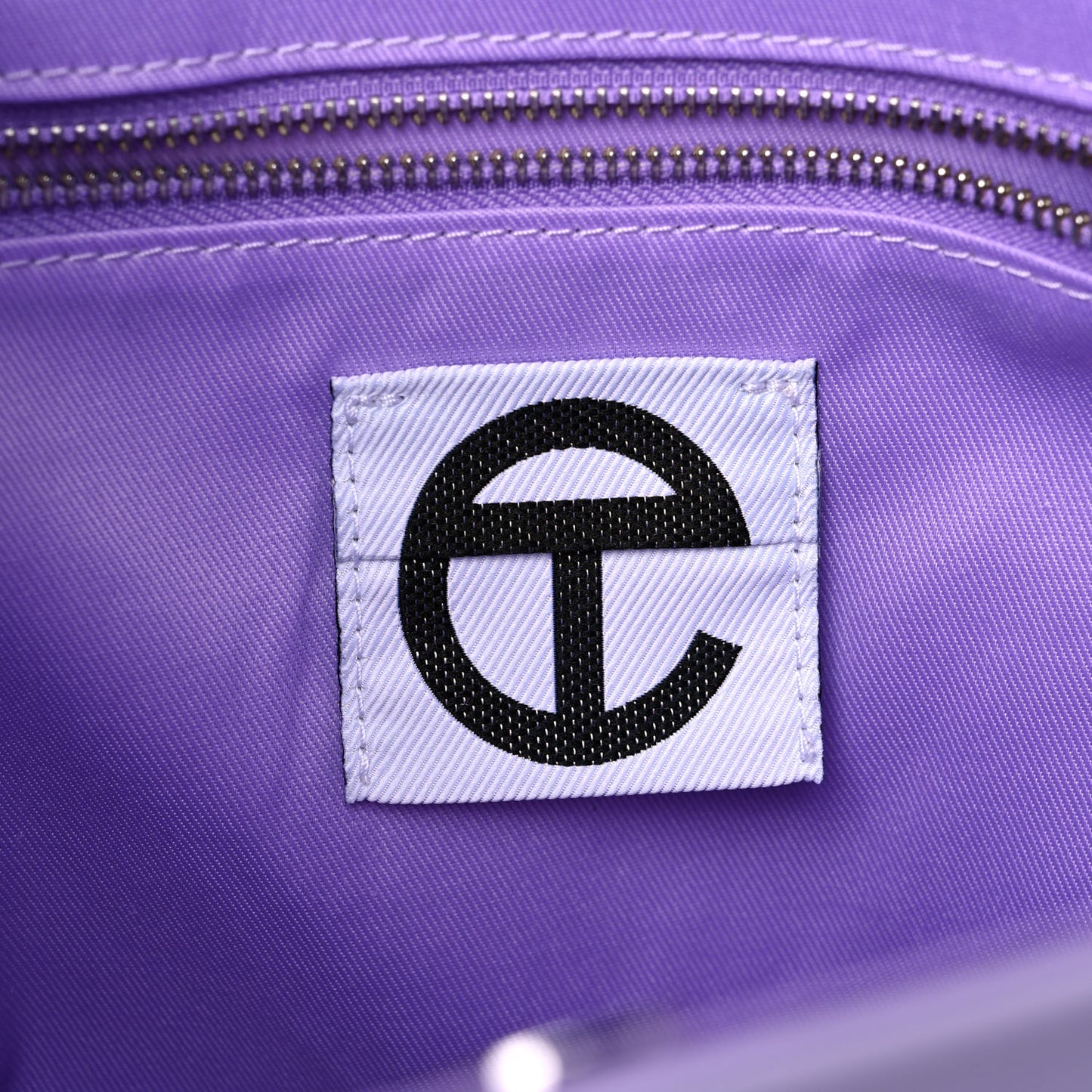 Vegan Leather Medium Shopping Bag Lavender