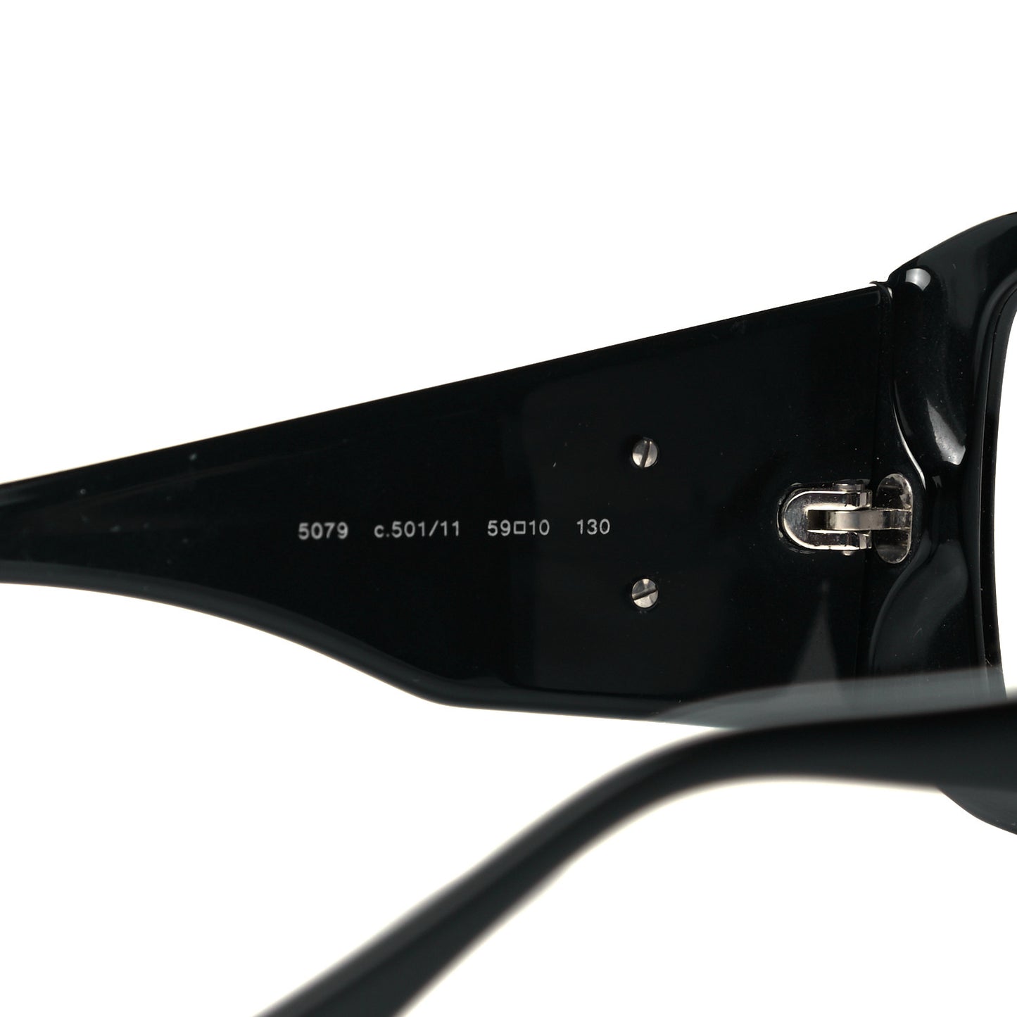 Acetate CC Logo Sunglasses 5079 Black
