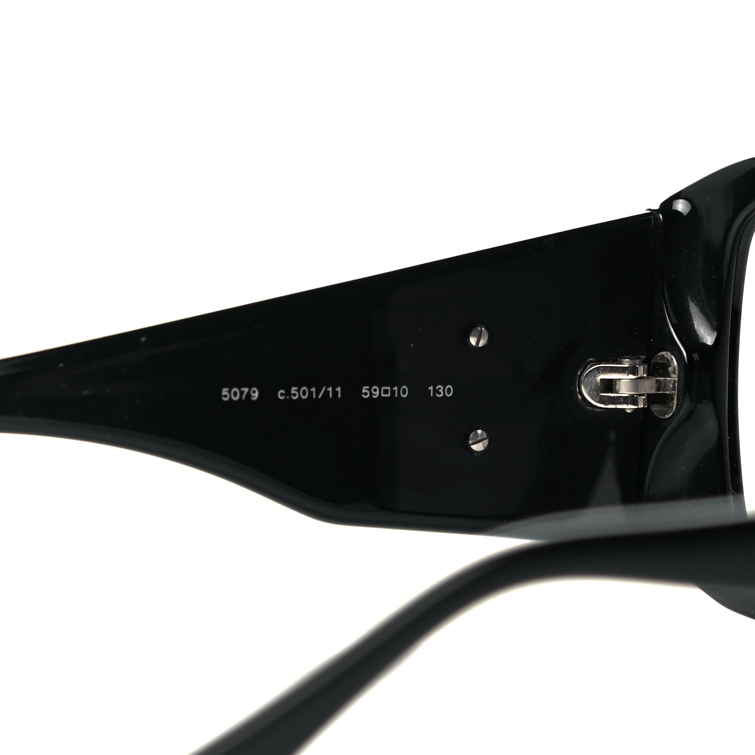 Chanel Acetate CC Logo Sunglasses 5079 Black 5 of 8