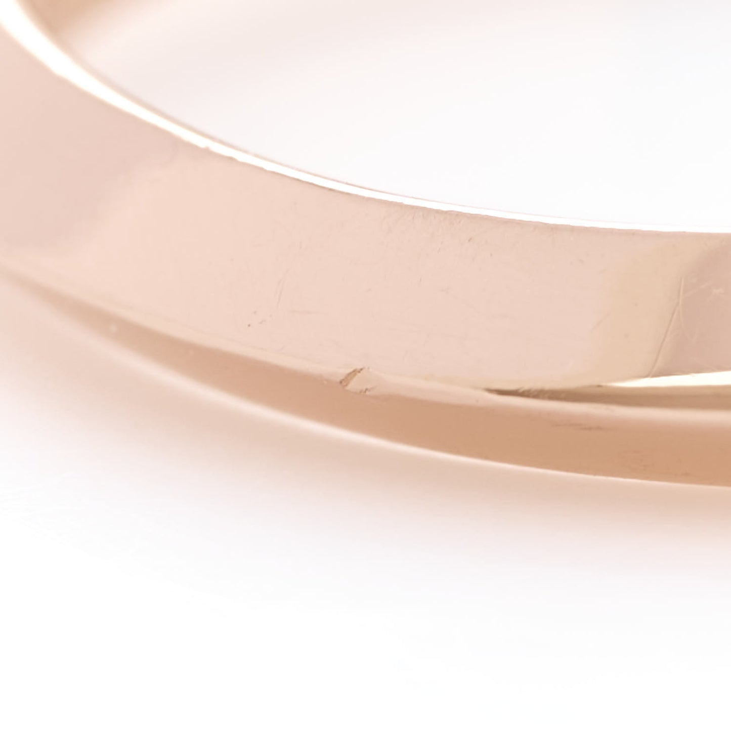 18K Rose Gold Diamond PM Clou de Forge Ring 49 5