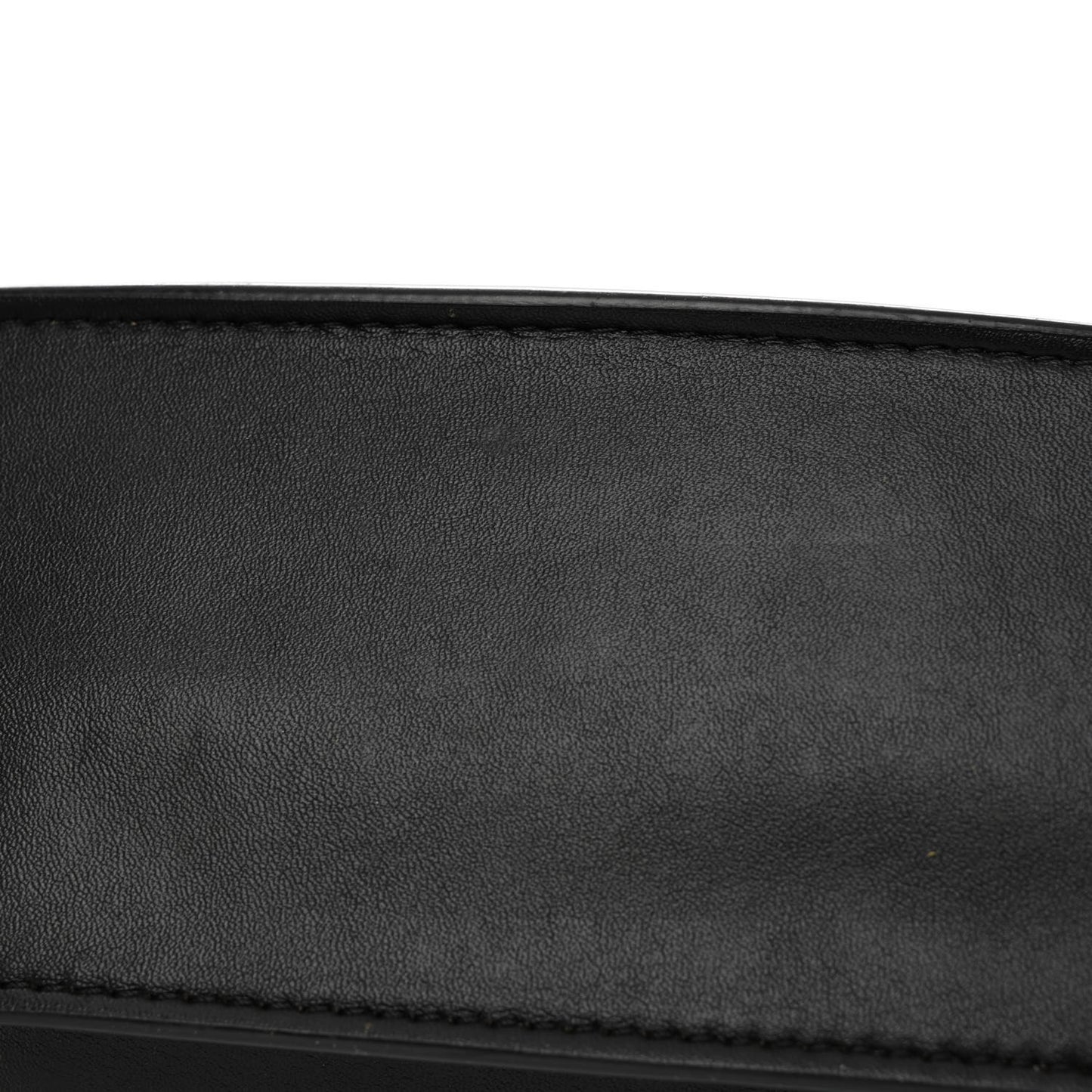 Eco Alter Nappa Perforated Logo Mini Crossbody Black