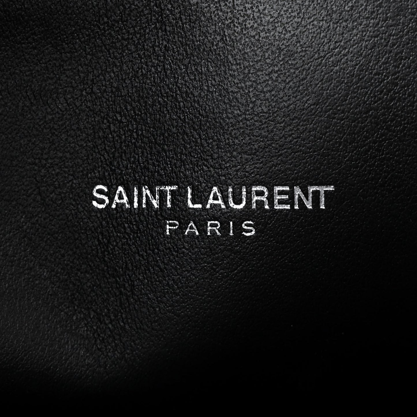 Grained Calfskin Small Sac De Jour Black