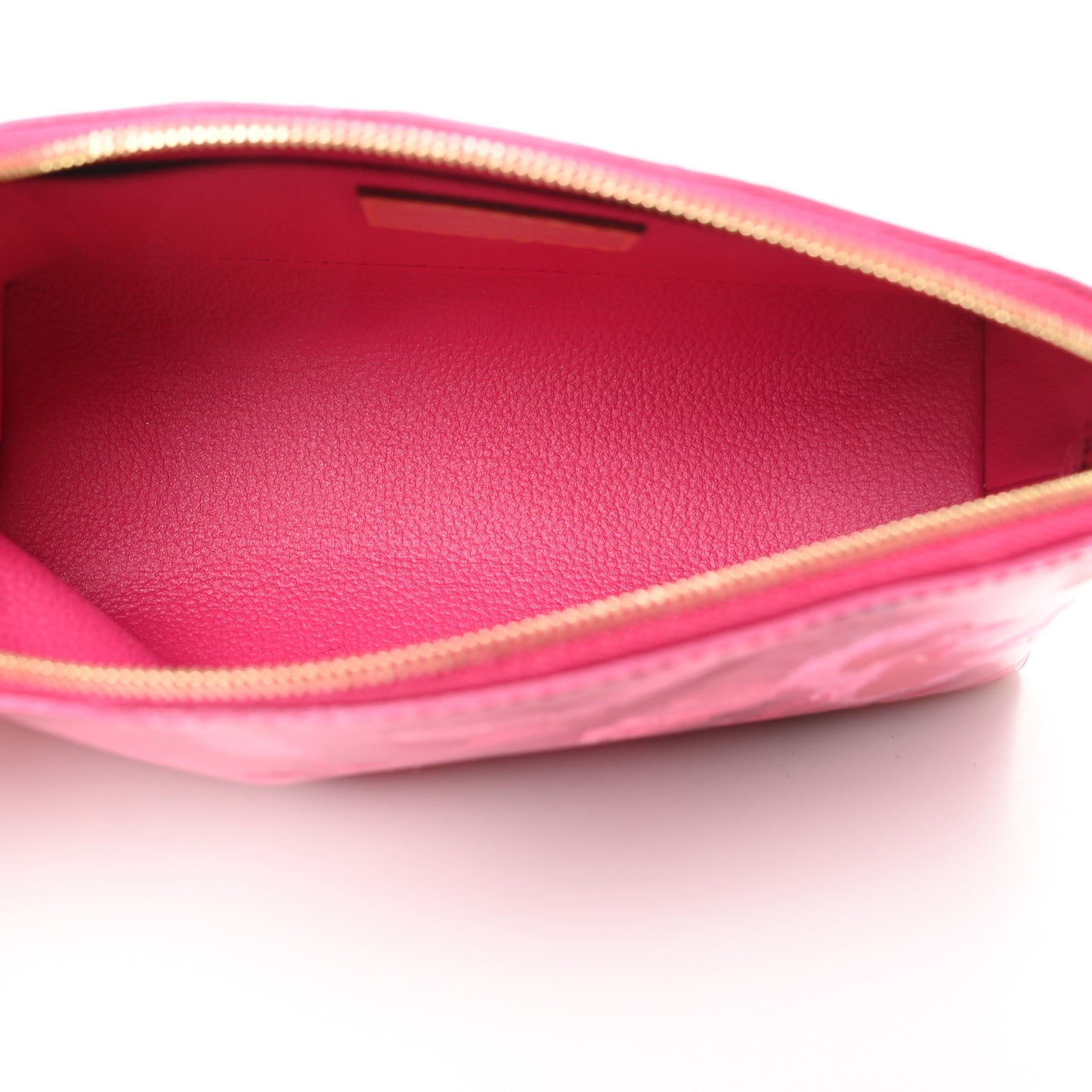 Vernis Ikat Cosmetic Pouch Rose Indien