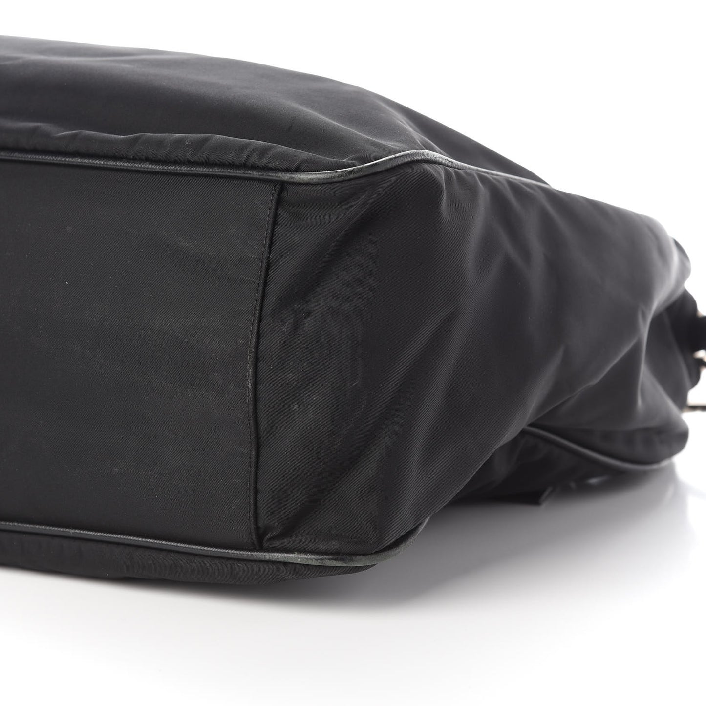 Tessuto Nylon Saffiano Briefcase Black