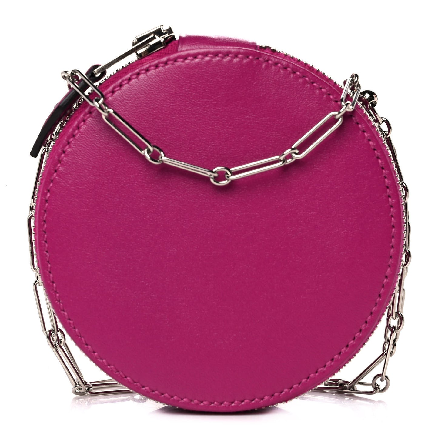 Veau Villandry Micro Rond Rose Pourpre