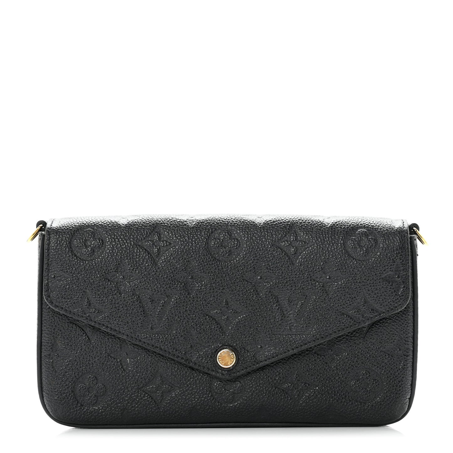 Empreinte Pochette Felicie Chain Wallet Black